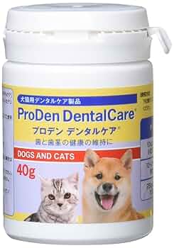 Amazon | プロデン デンタルケア 犬猫用 40g | 犬猫用デンタル